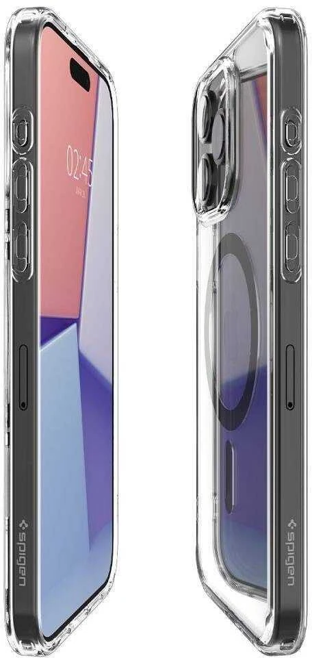 Spigen Ultra Hybrid Mag MagSafe Apple iPhone 16 Pro Max – dėklas telefonui pilkos spalvos