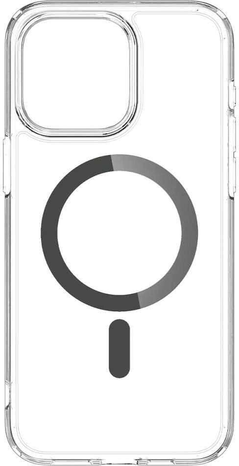 Spigen Ultra Hybrid (MagFit) dėklas skirtas Apple iPhone 15 Pro Max, spalva - Frost Black