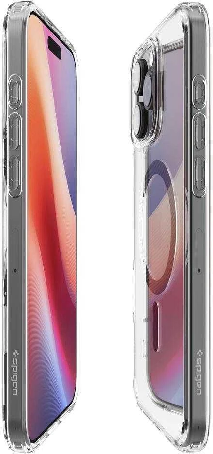 Spigen Ultra Hybrid Mag MagSafe Carbon Fiber Apple iPhone 16 Pro Max – dėklas telefonui pilkos spalvos