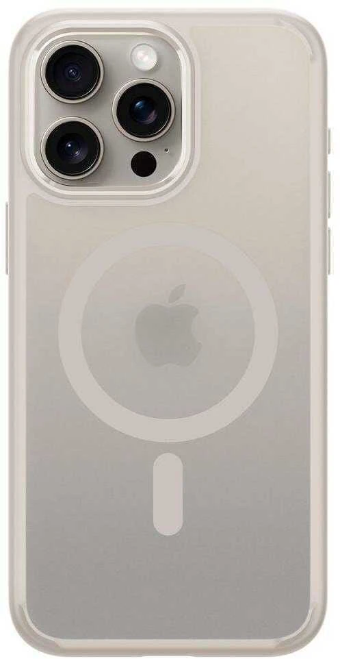 Spigen Ultra Hybrid Mag MagSafe Apple iPhone 16 Pro Max – dėklas telefonui titano spalvos