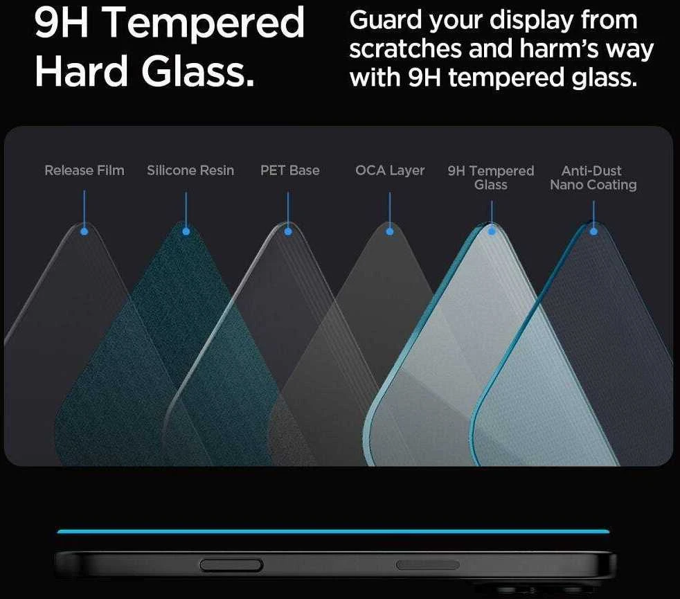 Spigen Glas.tR EZ Fit Apple iPhone 16 Pro