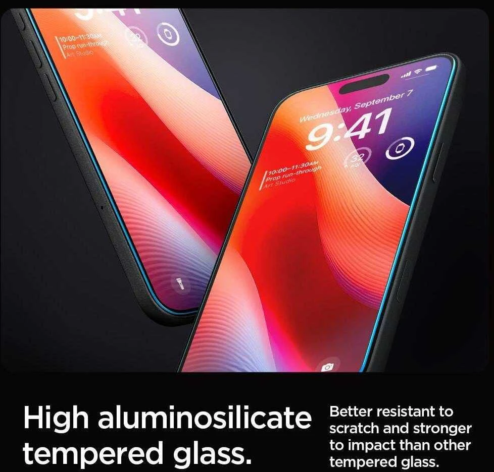 Spigen Glas.tR EZ Fit Apple iPhone 16 Pro