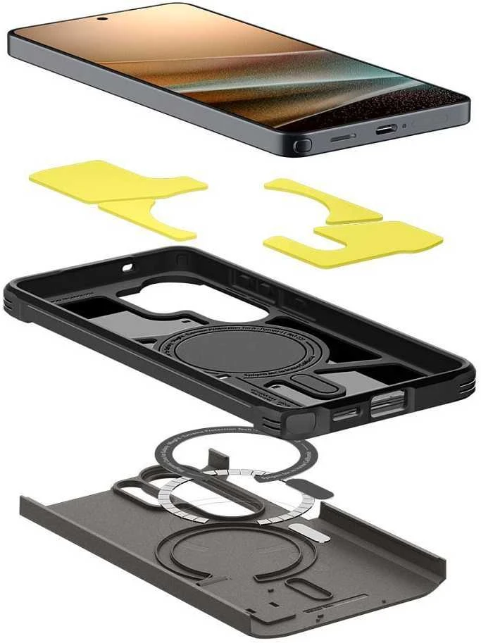 Spigen Liquid Air dėklas skirtas Samsung Galaxy S26+ – Matte juodos spalvos