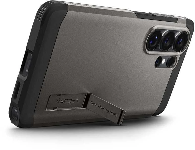 Spigen Liquid Air dėklas skirtas Samsung Galaxy S26+ – Matte juodos spalvos
