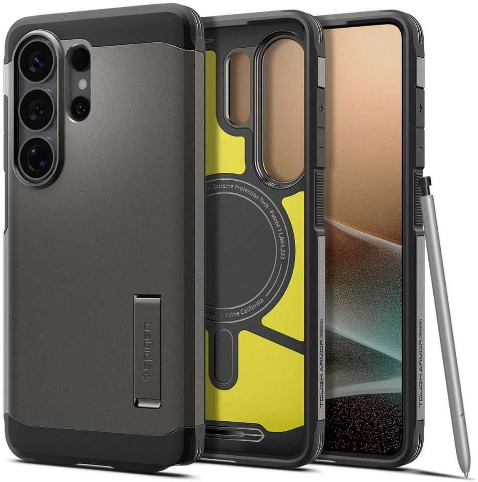 Spigen Liquid Air dėklas skirtas Samsung Galaxy S26+ – Matte juodos spalvos
