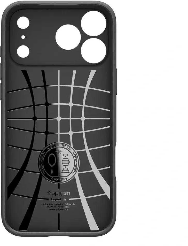 Dėklas Spigen Liquid Air Case for iPhone 17 Pro - Matte Juodas