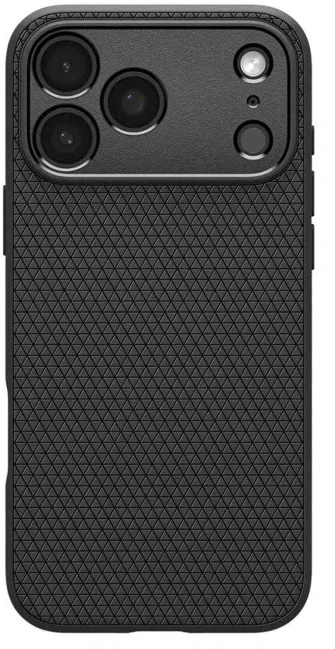 Dėklas Spigen Liquid Air Case for iPhone 17 Pro - Matte Juodas