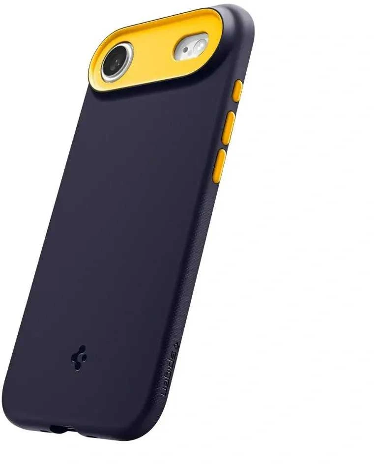 Spigen Nano Pop MagSafe dėklas skirtas iPhone 17 Air – Navy mėlynos spalvos