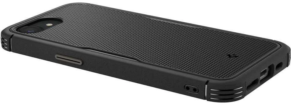 „Spigen Rugged Armor MagSafe“ dėklas, skirtas „iPhone 16e / 17e“ - juodas