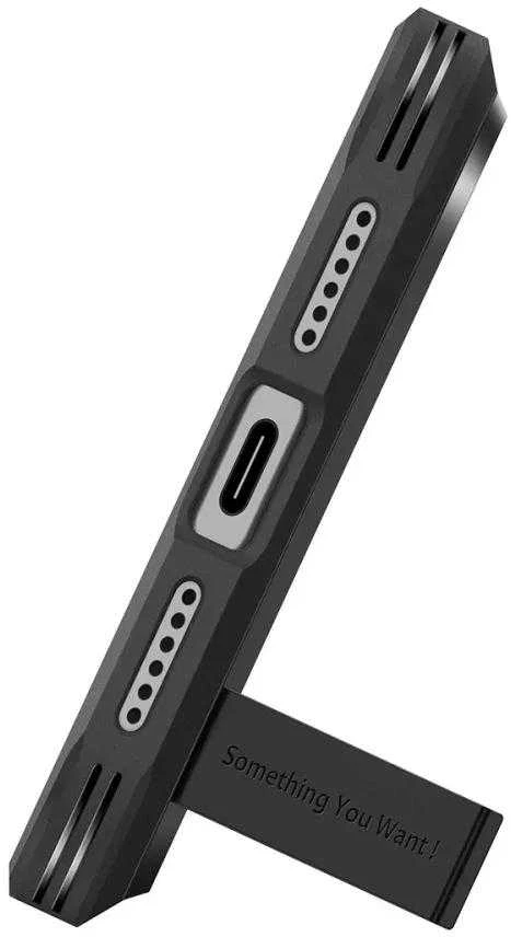 Spigen Tough Armor T MagSafe dėklas, juodas - iPhone 17 Pro Max