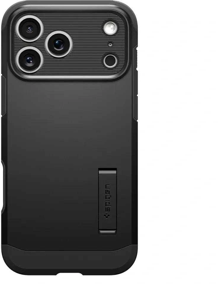 Spigen Tough Armor "T" MagSafe dėklas skirtas Apple iPhone 17 Pro – juodos spalvos