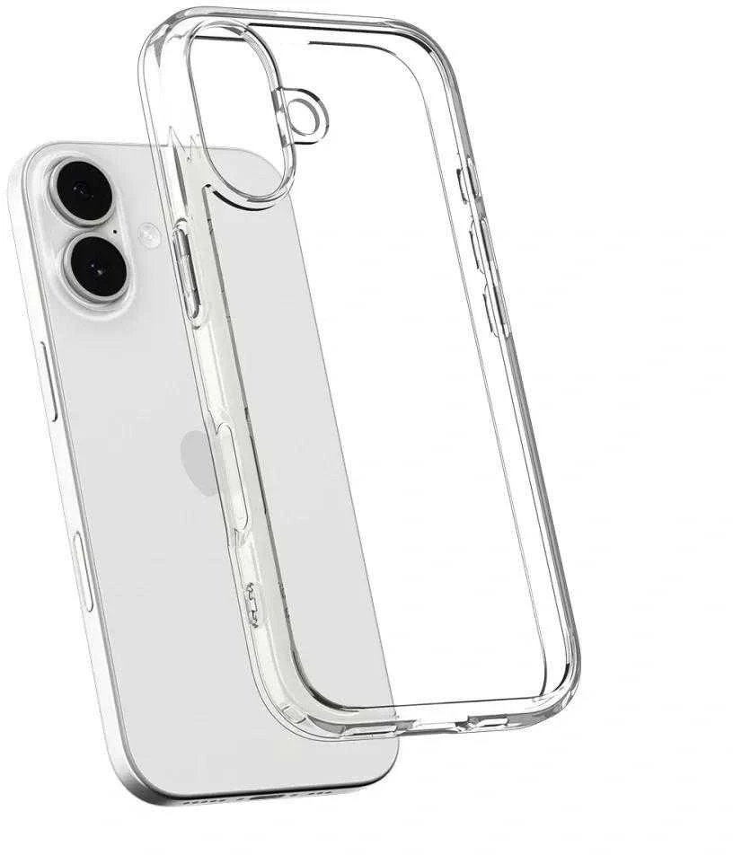 Spigen Ultra Hybrid dėklas skirtas Apple iPhone 17 – skaidrus