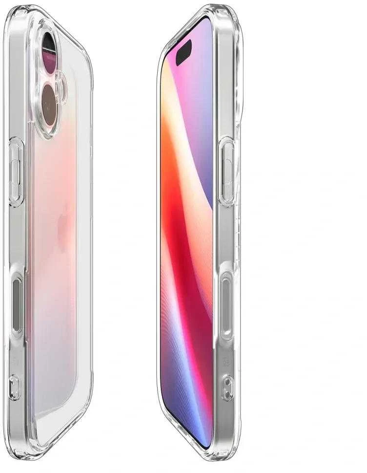 Spigen Ultra Hybrid dėklas skirtas Apple iPhone 17 – skaidrus
