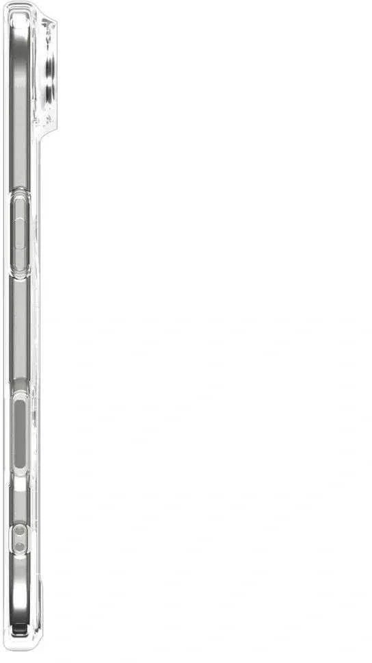 Spigen Ultra Hybrid MagSafe dėklas skirtas Apple iPhone 17 Air – skaidrus and baltos spalvos