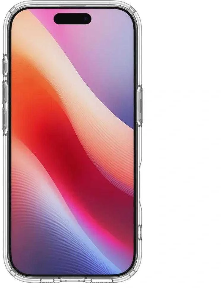 Spigen Ultra Hybrid MagSafe dėklas skirtas Apple iPhone 17 – skaidrus pilkos spalvos