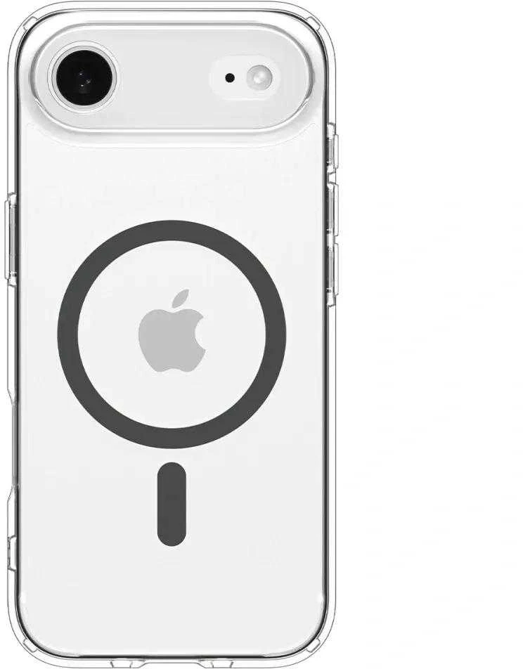 Spigen Ultra Hybrid MagSafe dėklas skirtas Apple iPhone 17 Air – skaidrus pilkos spalvos