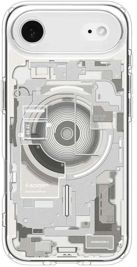 Spigen Ultra Hybrid MagSafe dėklas skirtas Apple iPhone 17 Air Zero One – titanium