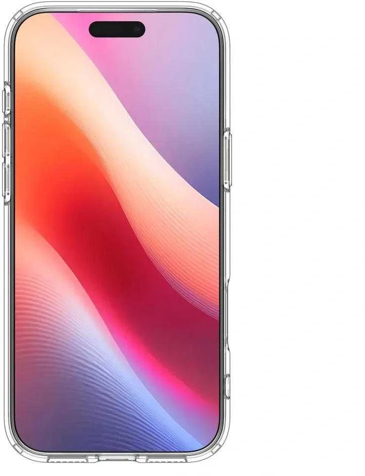 Dėklas „Spigen Ultra Hybrid MagSafe“, skaidrus baltas - iPhone 17 Pro Max