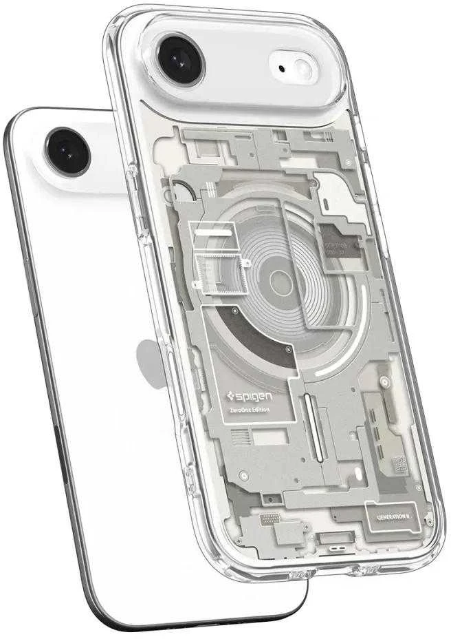 Spigen Ultra Hybrid MagSafe dėklas skirtas Apple iPhone 17 Air Zero One – titanium