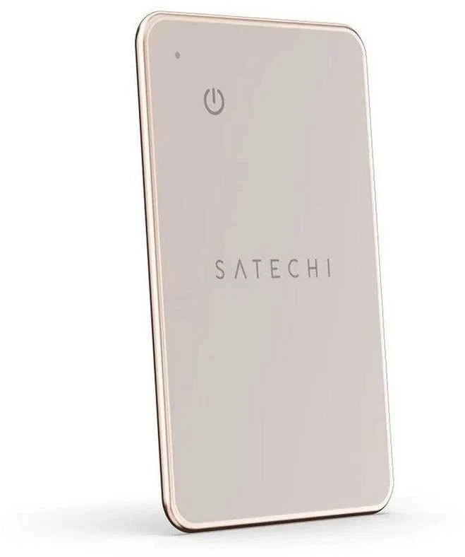 „Satechi FindAll?“ piniginės kortelė su „Apple Find My“ – dykumos rožinė