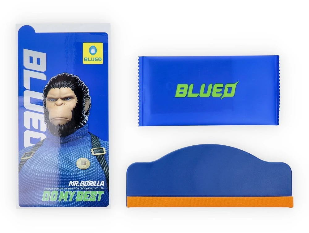 Blueo Szkło Hartowane 5D do Samsung FOLD 7 / FOLD 8 ULTRA Mr. Monkey Glass juoda (Foldable Inner Screen Protector)