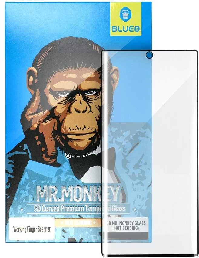 Blueo 5D Mr. Monkey Glass - skirtas Samsung Galaxy A53 5G juodas (Strong Lite)