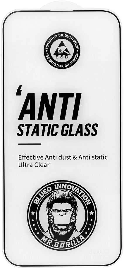Blueo LCD apsauginis stikliukas 5D Mr. Monkey Glass (Strong Lite) Samsung S926 S24 Plus juodas