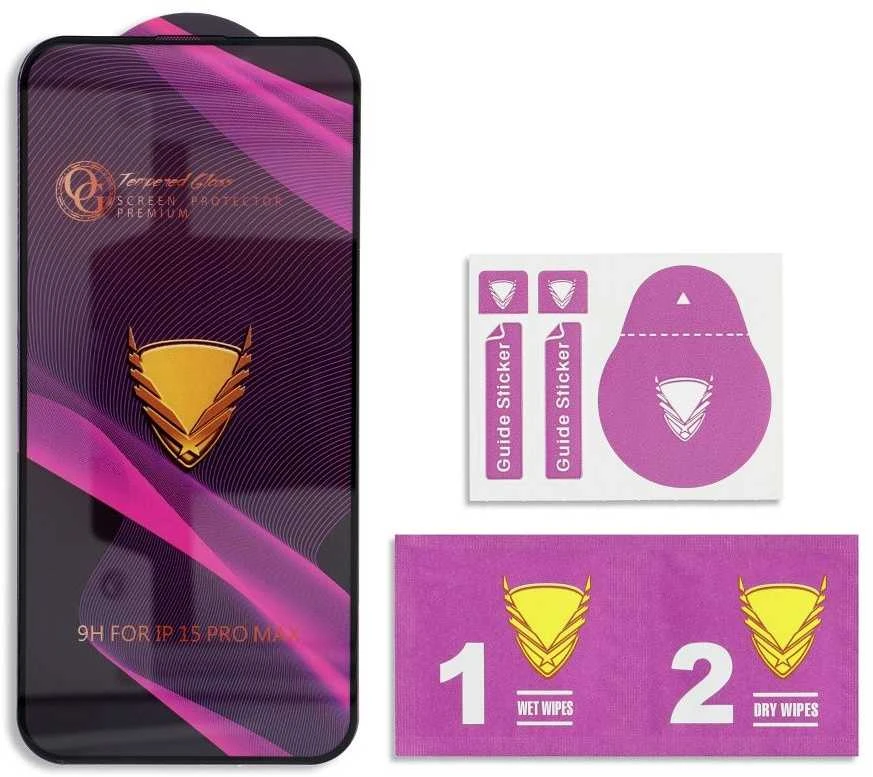 OG Premium Glass - skirtas Samsung Galaxy S21 FE juodas