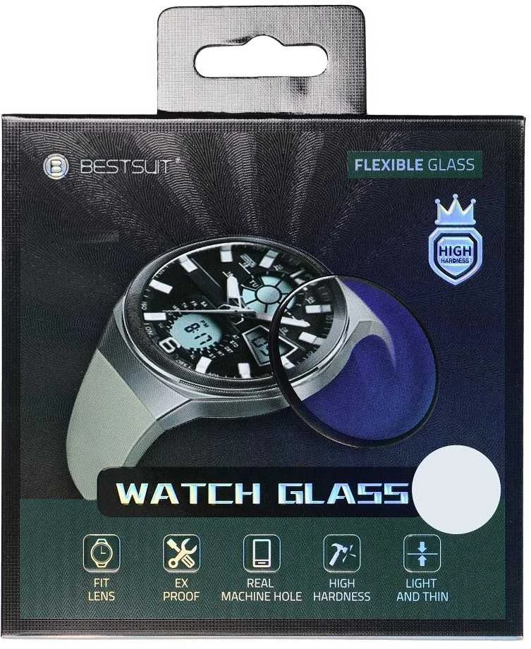 LCD apsauginis stikliukas Bestsuit Lankstus hibridinis stiklas 5D Samsung Galaxy Watch Active 2 40mm