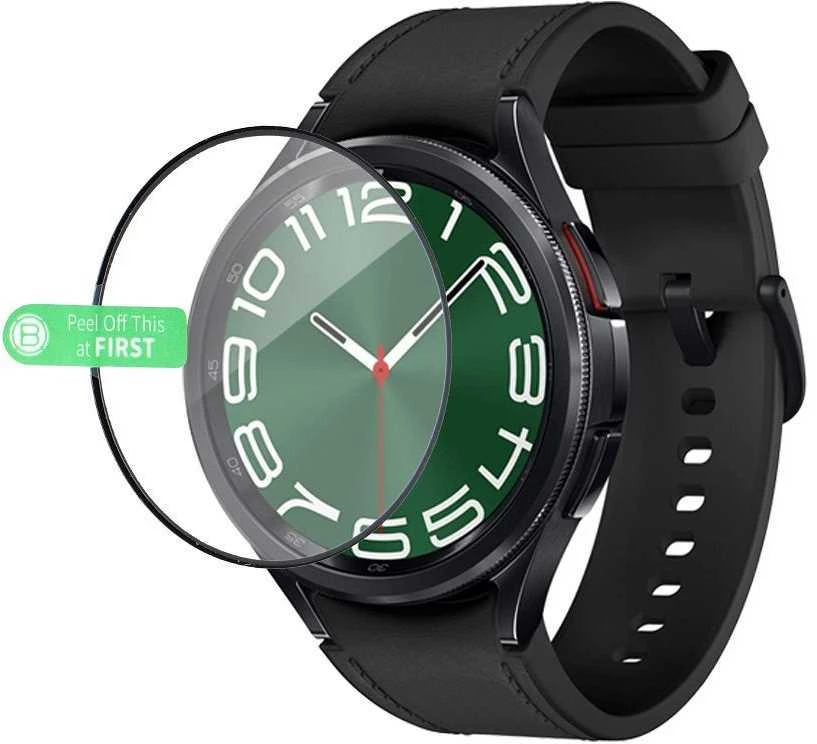„Bestsuit“ lankstus hibridinis stiklas, skirtas „Samsung Galaxy Galaxy Watch 6 Classic“, 47 mm