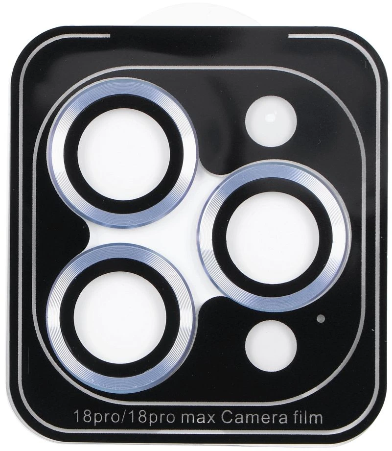Blue Star Camera Lens Protector Mėlynas STAR Easy Install for IPHONE 18 PRO / 18 PRO MAX light mėlynas
