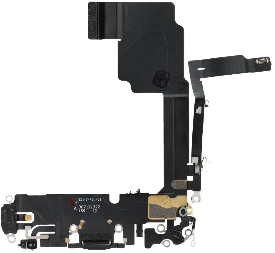 OEM įkrovimo lankstus USB įkroviklis IPHONE 15 Pro juodas (ištrauktas)