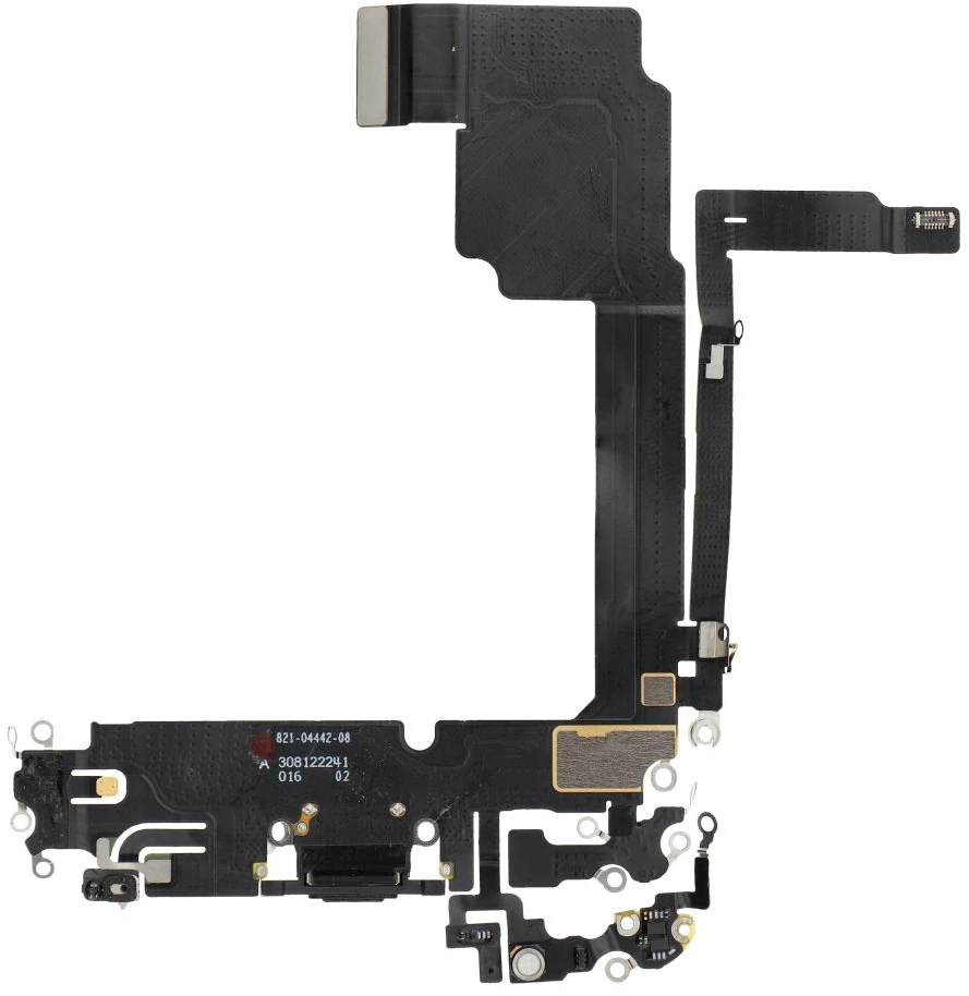 OEM įkrovimo lankstus USB įkroviklis IPHONE 15 Pro Max juodas (ištrauktas)