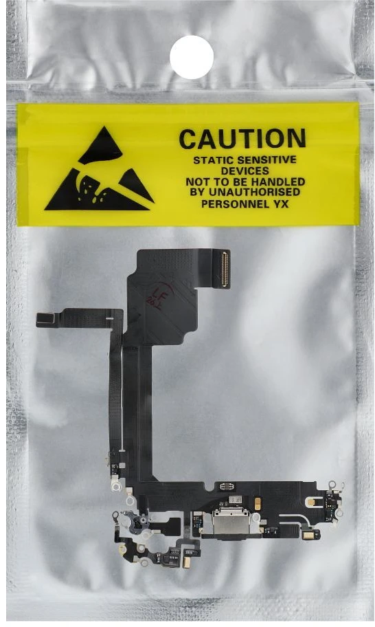 OEM įkrovimo lankstus USB įkroviklis IPHONE 15 Pro Max juodas (ištrauktas)