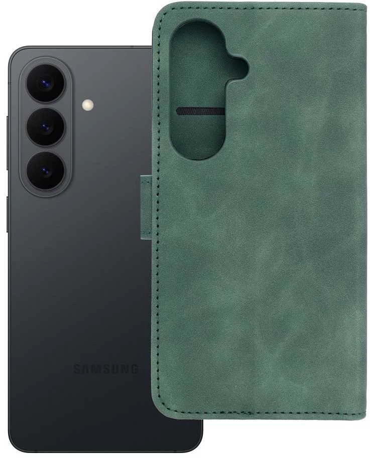 Oem Dėklas su klapką na Samsung S26 Tender Book žalia