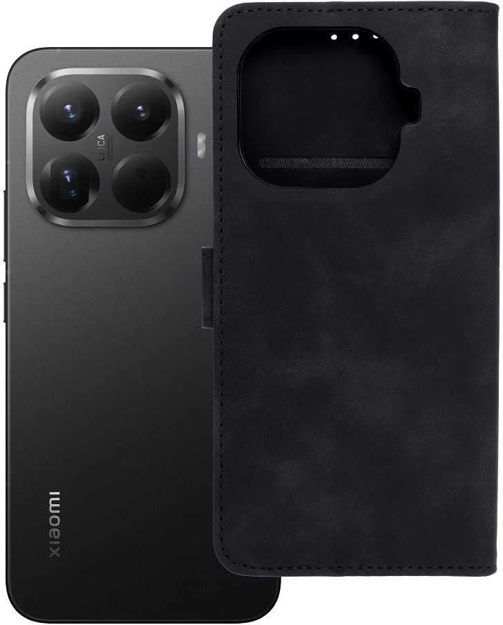 Oem Dėklas su klapką na Xiaomi 15T PRO Tender Book juoda
