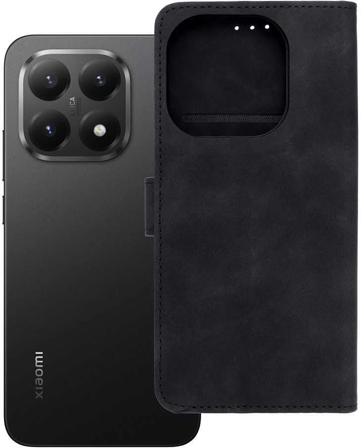 Oem Dėklas su klapką na Xiaomi 15T Tender Book juoda