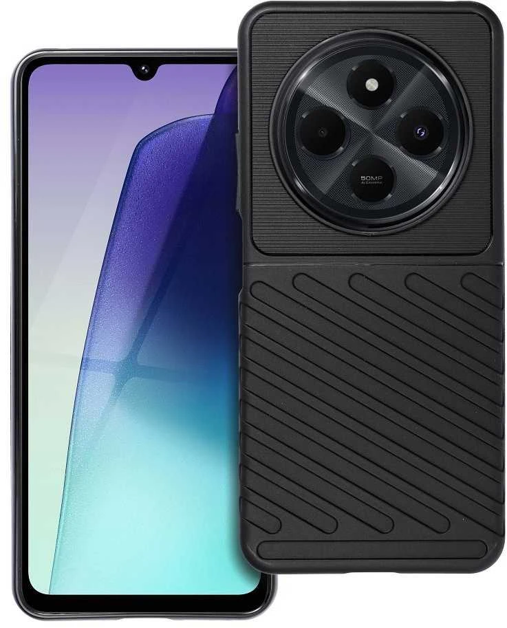 Forcell Oem THUNDER dėklas skirtas XIAOMI Redmi 14CC juodos spalvos