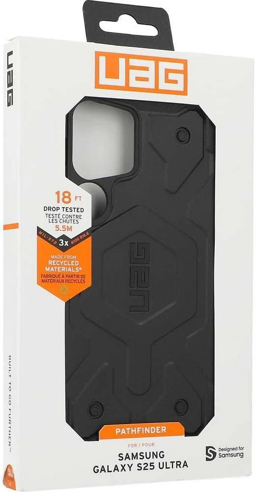 Dėklas Urban Armor Gear UAG Pathfinder, Juodas - Samsung Galaxy S25 Ultra