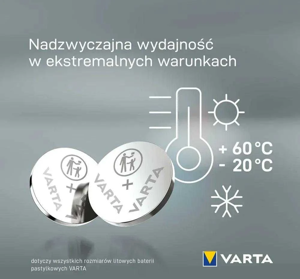 Varta Electronics CR1220 3V 35mAh elementas 6220, 1 vnt.