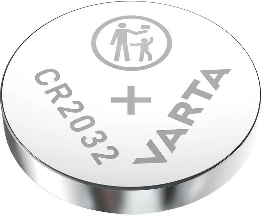 Varta CR2032 tabletė su žymėjimu