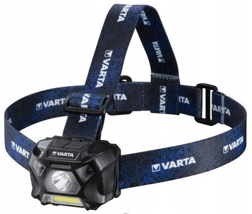 VARTA LED priekinis žibintas Work flex judesio jutiklis H20 150lm 18648 + 3 x R3 (AAA) baterijos