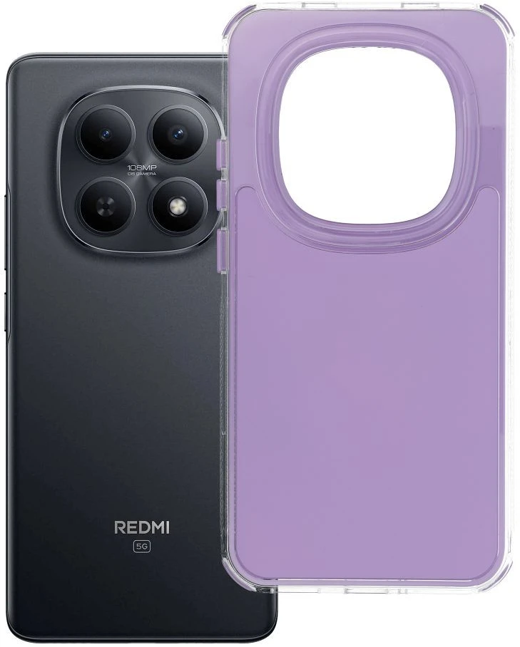 Oem Matrix Violetinis „Xiaomi Redmi Note 15 PRO 5G“ matricos dėklas