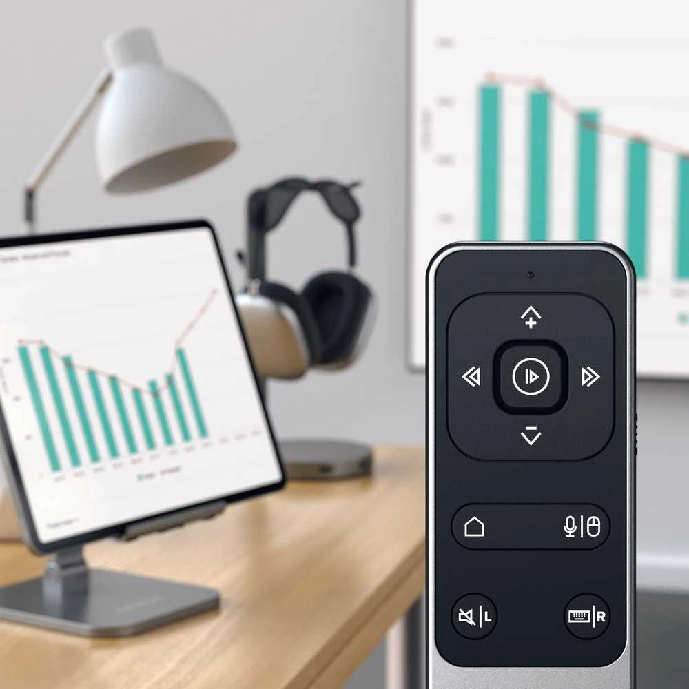 Belaidis lazerinis presentatorius „Satechi bluetooth R2 ST-BTMR2M space pilka“