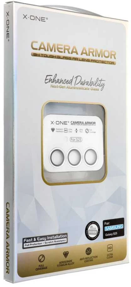 X-ONE Sapphire Camera Armor - skirtas Samsung Galaxy S25
