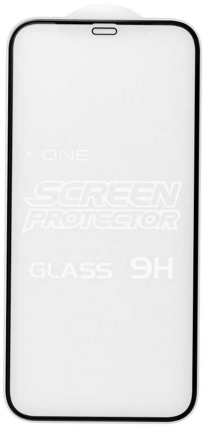 Grūdintas stiklas skirtas Samsung S25 FE X-One Full Cover Extra Strong Crystal Clear (full glue) juoda