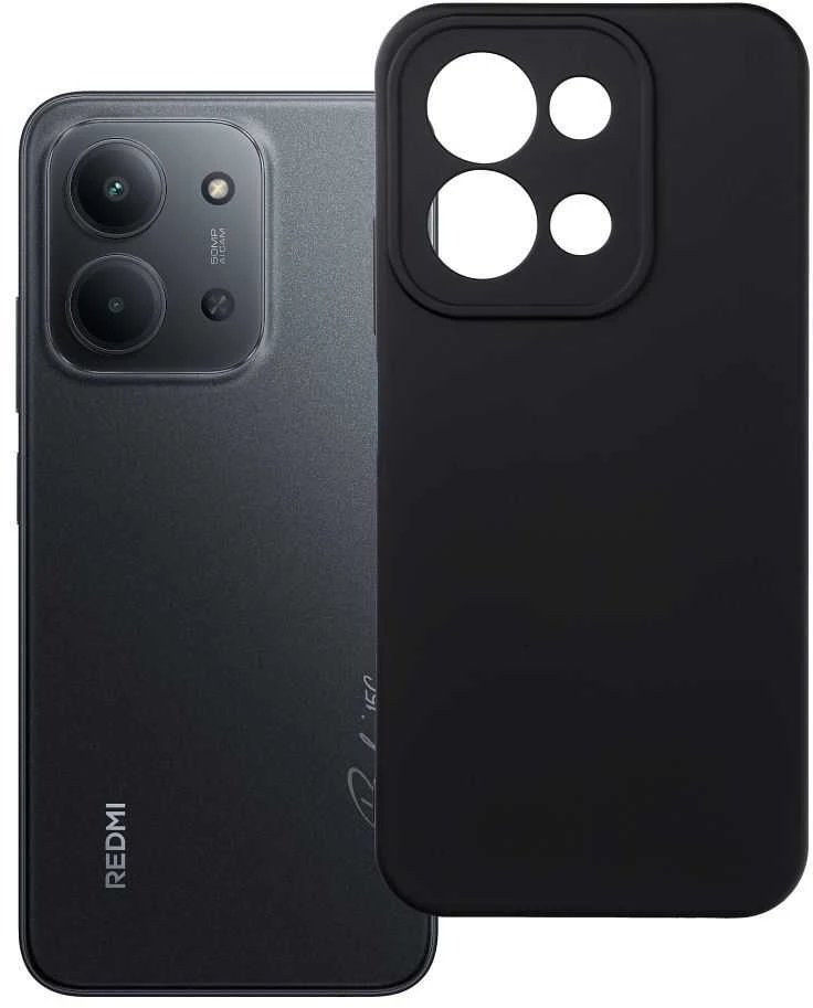 Oem Dėklas na Xiaomi Redmi 15C (173,16 x 81,07 x 8,2) Silicone juoda