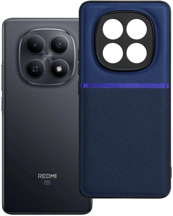 Oem „Xiaomi Redmi Note 15 4G“ dėklas, kilmingos mėlynos spalvos