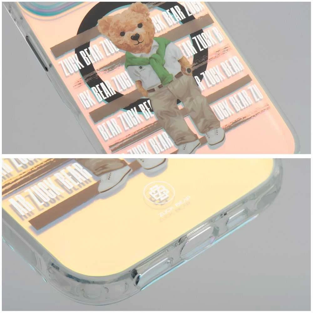 ZUCK BEAR dėklas CALIFORNIA COOL MAG suderinamas su MagSafe, skirtas IPHONE 16 laisvalaikio drabužiams
