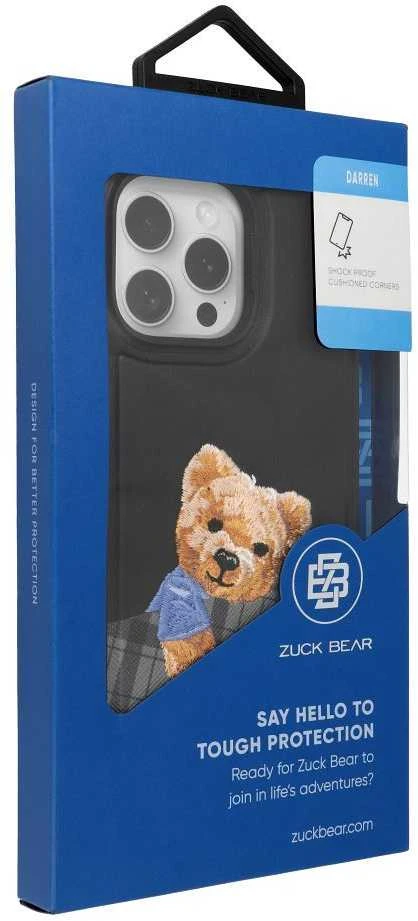 Forcell ZUCK BEAR dėklas DARREN suderinamas su MagSafe 16 Pro Max juodas
